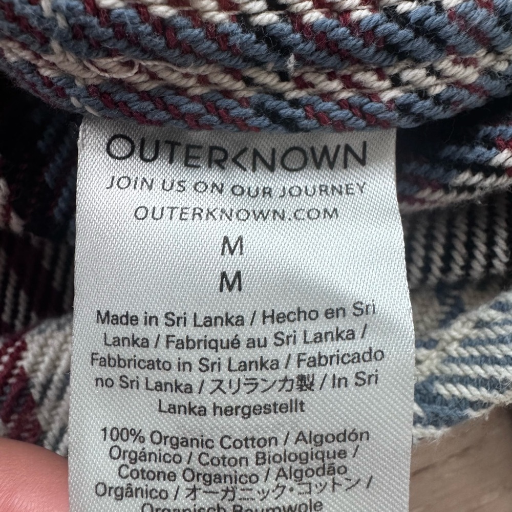 Outerknown Blanket Shirt Henna M - Picture 8 of 10